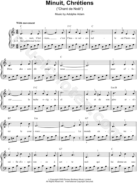 Minuit, Chretiens (Chant de Noël)