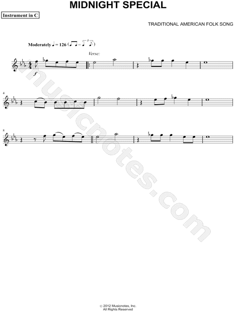 The Midnight Special - C Instrument