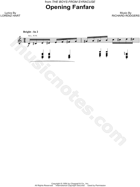 Opening Fanfare