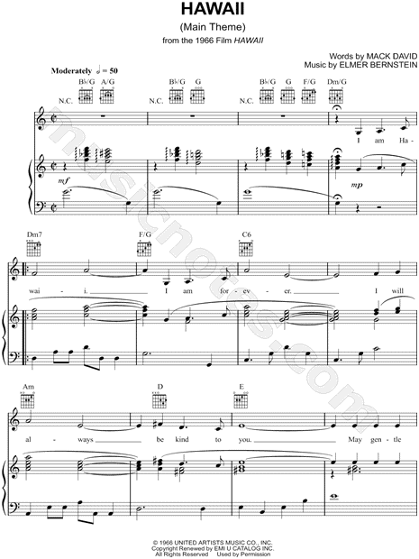 Hawaii (Main Theme)