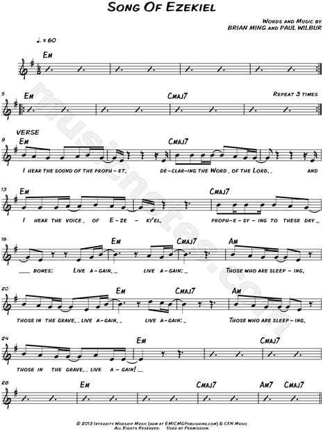 Song of Ezekiel