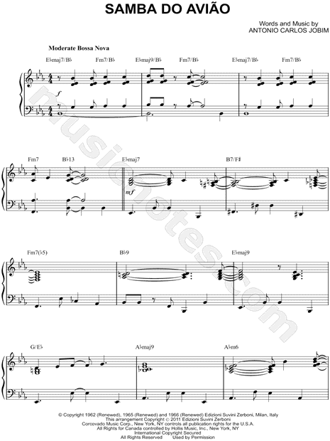 Song of the Jet (Samba do Aviao)