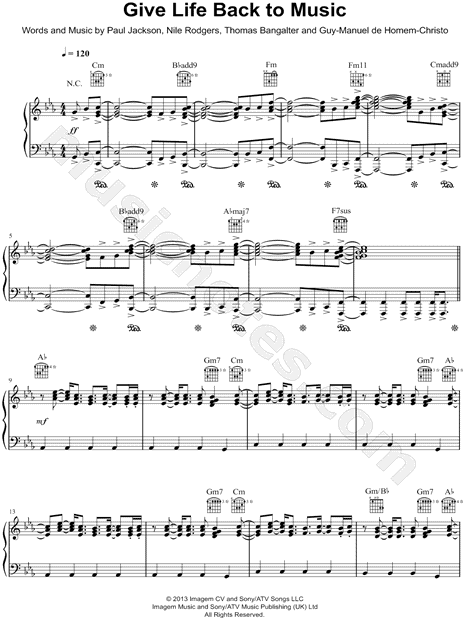 Give Life Back To Music