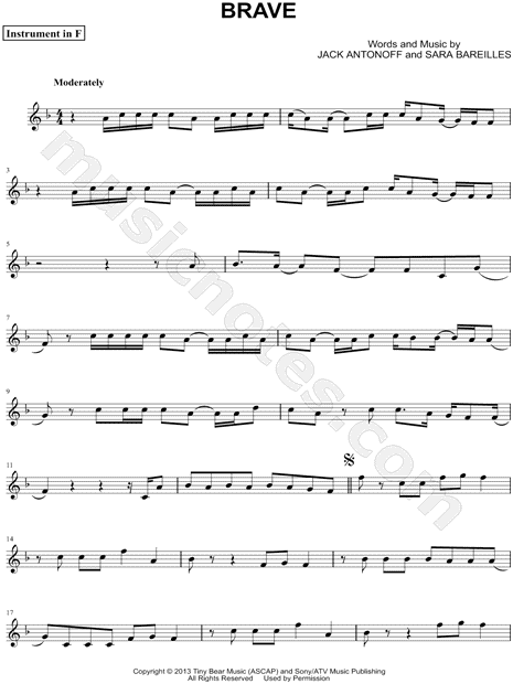 Brave - F Instrument