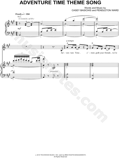 Adventure Time Theme Song