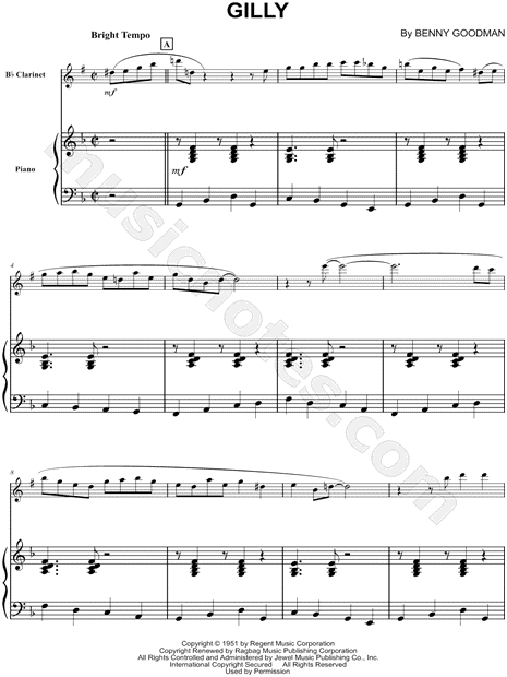 Gilly - Piano Accompaniment