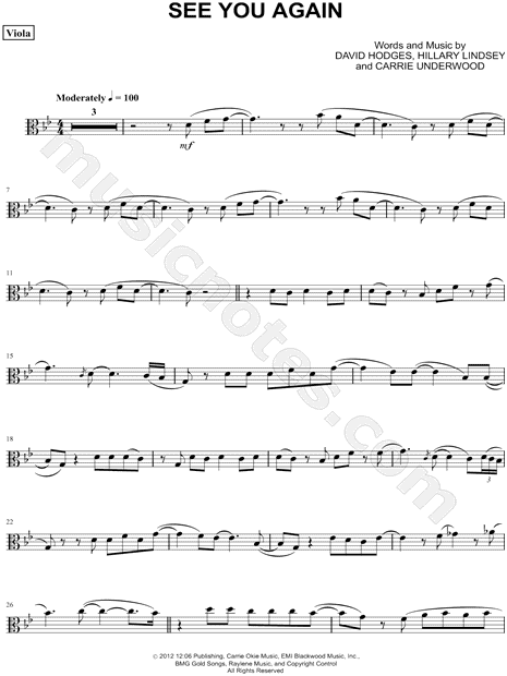 See You Again - Viola