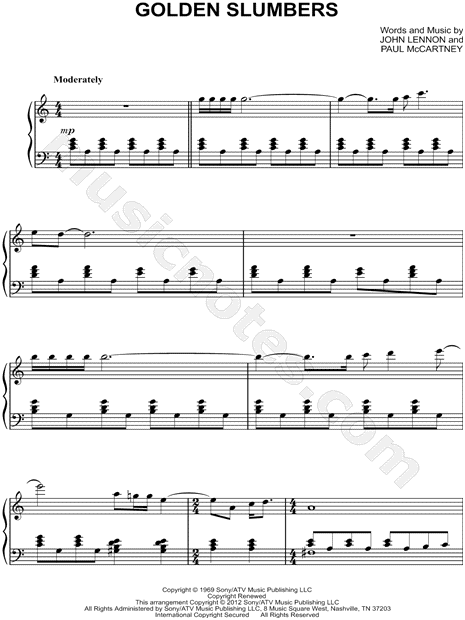 Golden Slumbers