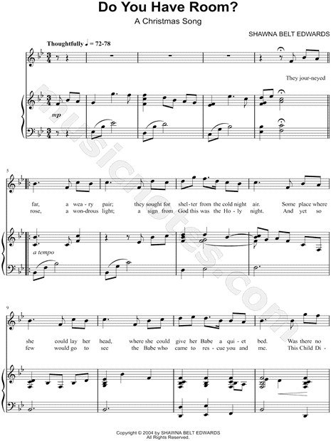 Do You Have Room? (A Christmas Song)