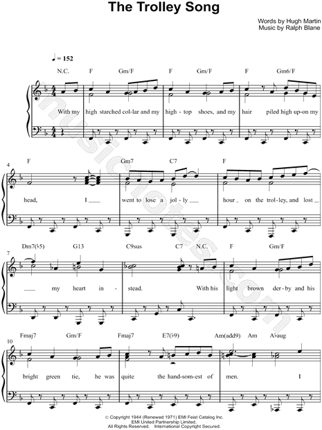 The Trolley Song