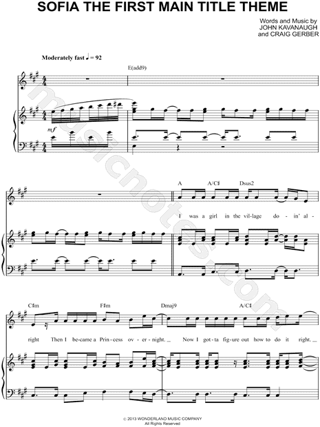 Sofia the First Main Title Theme