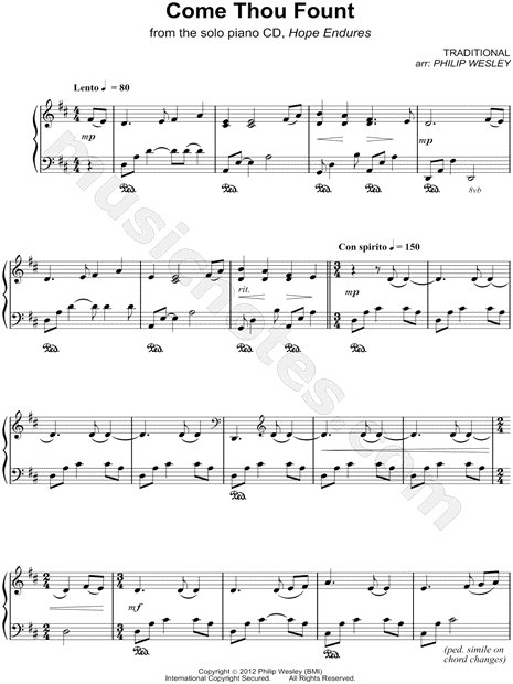 Come Thou Fount