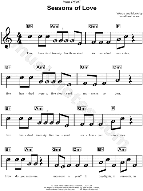 Seasons of Love