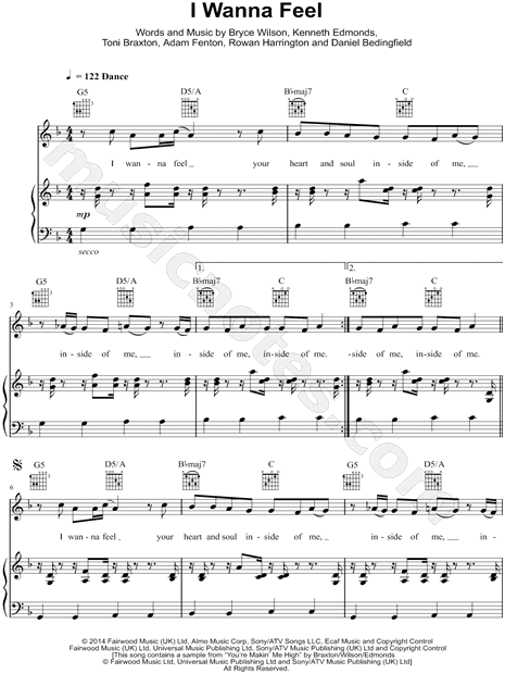 I Wanna Feel