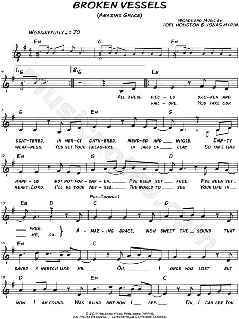 Broken Vessels (Amazing Grace)