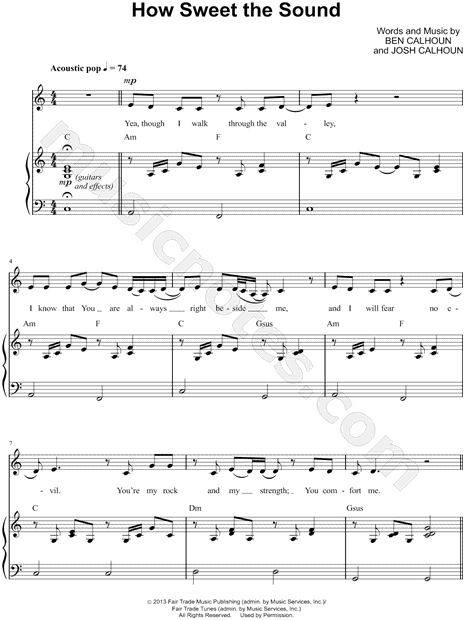 How Sweet the Sound