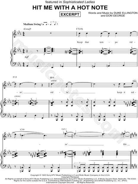Hit Me With a Hot Note [Excerpt]