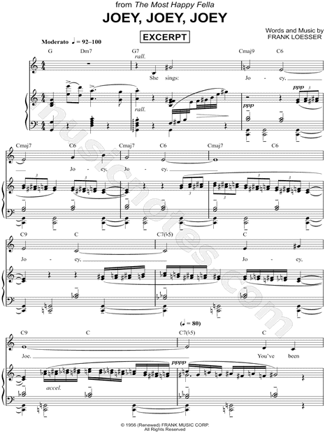 Joey, Joey, Joey [Excerpt]