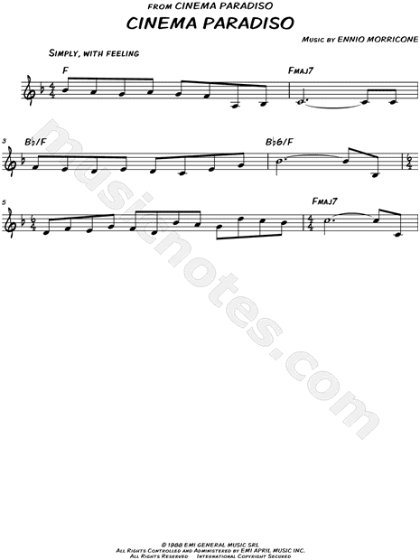 Cinema Paradiso (Main Theme)