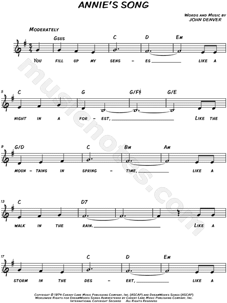 Annie's Song
