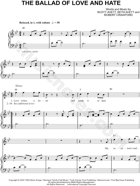 The Ballad of Love and Hate