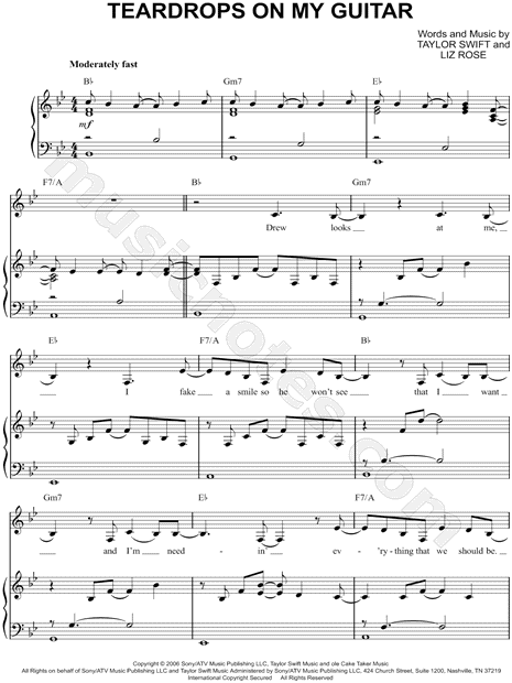 Teardrops on My Guitar