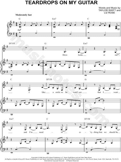 Teardrops on My Guitar