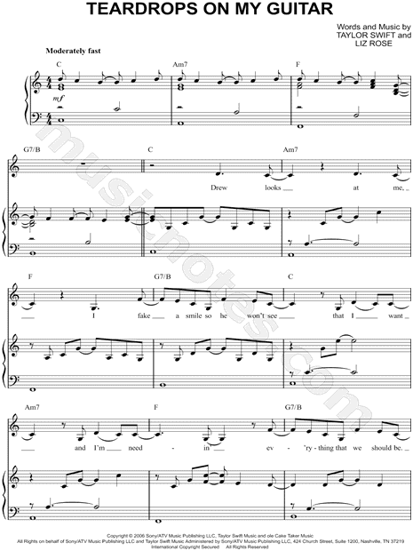 Teardrops on My Guitar