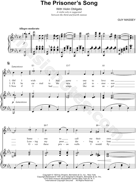 The Prisoner's Song