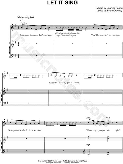 Let It Sing