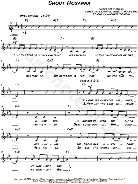 Shout Hosanna