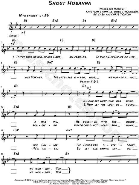 Shout Hosanna