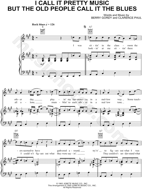 I Call It Pretty Music But the Old People Call It the Blues