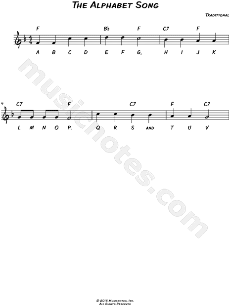 The Alphabet Song