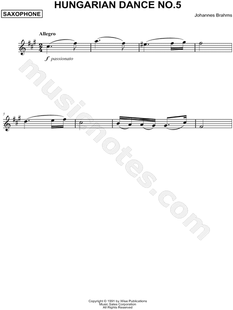 Hungarian Dance No.5 [Main Theme]