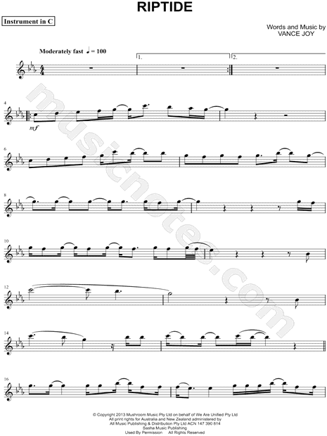 Riptide - C Instrument