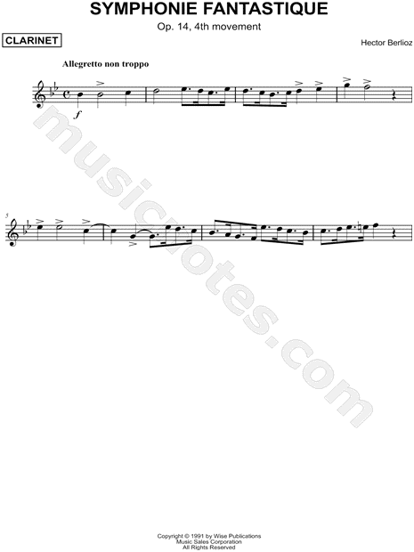 Symphonie Fantastique, Op. 14 - 4th Movement [Main Theme]