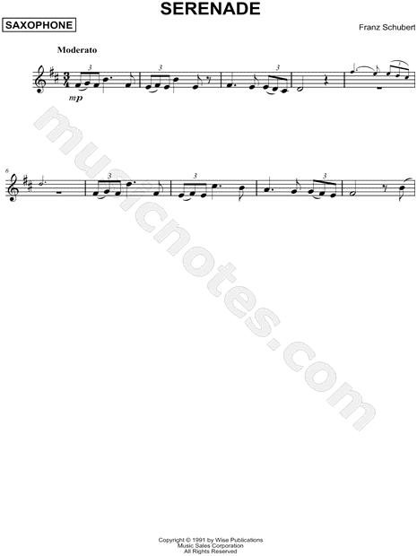 Serenade from Swan Song, D. 957 [Main Theme]