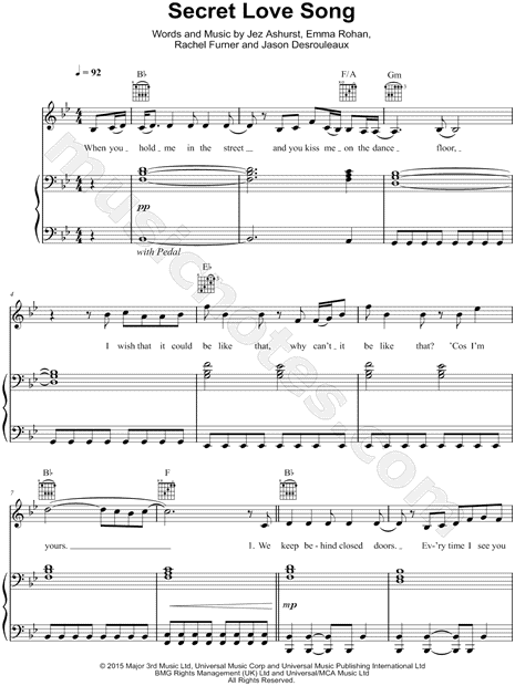 Secret Love Song