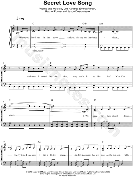 Secret Love Song