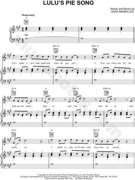 Lulu's Pie Song