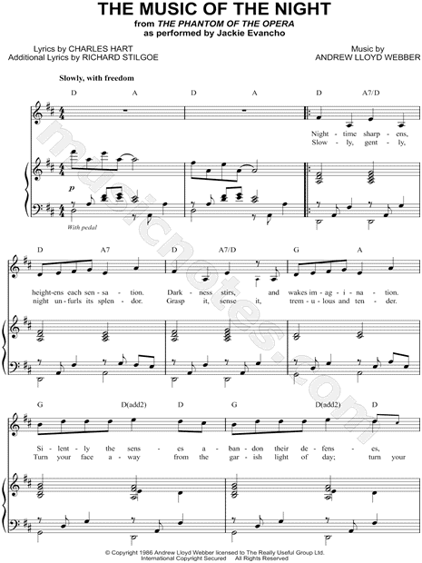 The Music of the Night