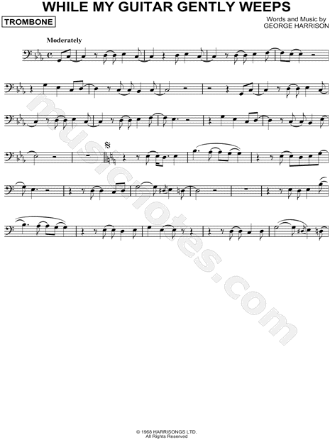 While My Guitar Gently Weeps