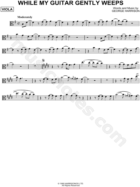 While My Guitar Gently Weeps