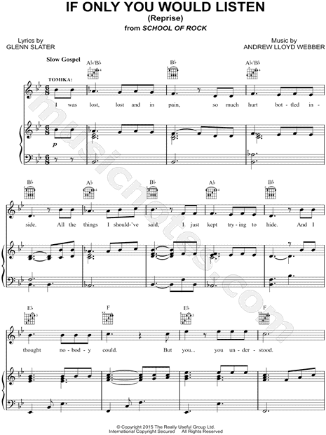 If Only You Would Listen (Reprise)