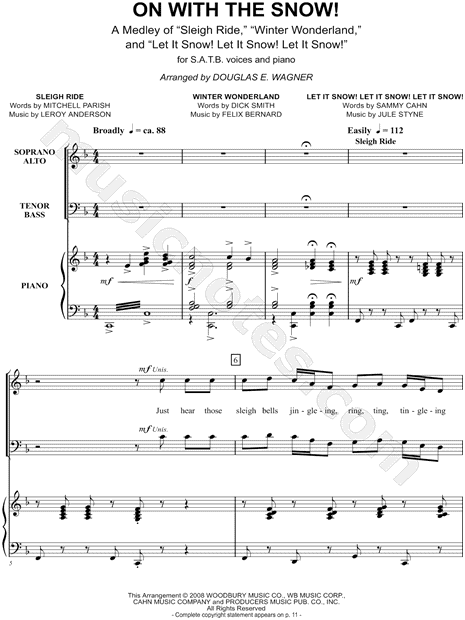 On with the Snow! (Medley)