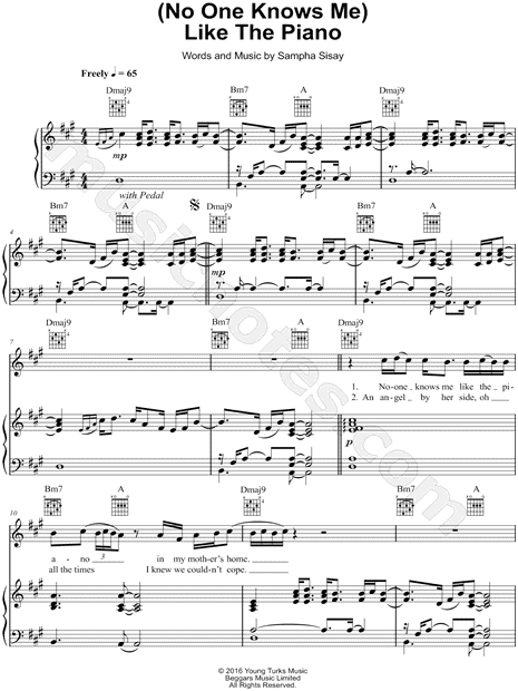 (No One Knows Me) Like the Piano