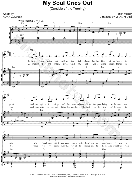 My Soul Cries Out (Canticle of the Turning)