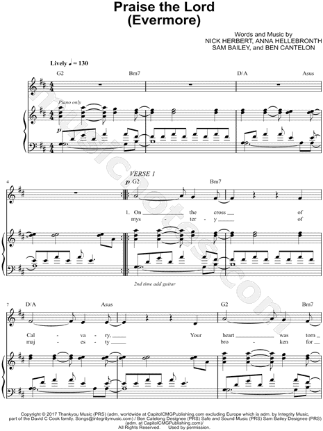 Praise the Lord (Evermore)