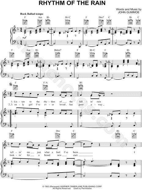 Rhythm of the Rain